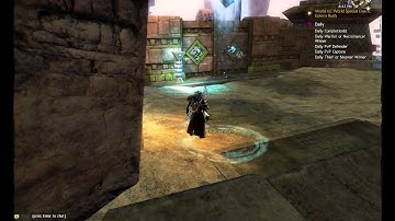 GW2 Anet please fix this bug! Super speed bug on login