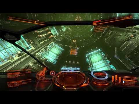 Elite Dangerous - How To Land On At A Station [PS4]