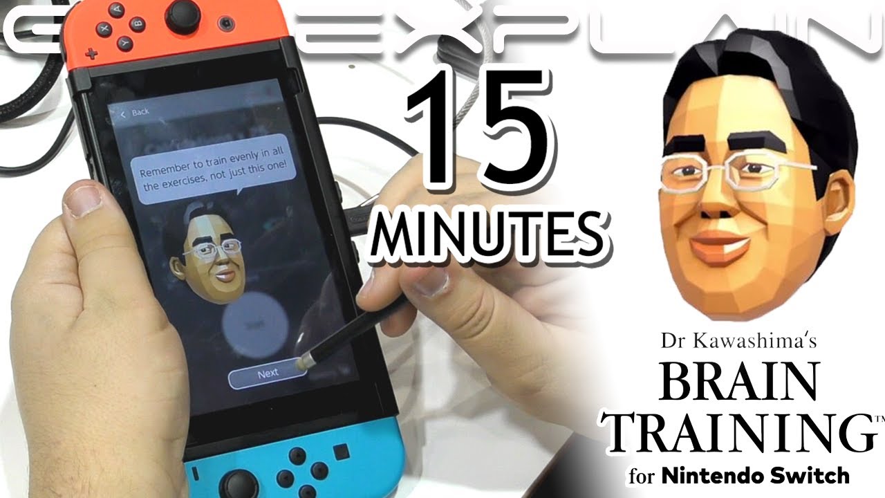 15 Minutes of Brain Training for Nintendo Switch Gameplay (Dr. Mario, IR - YouTube