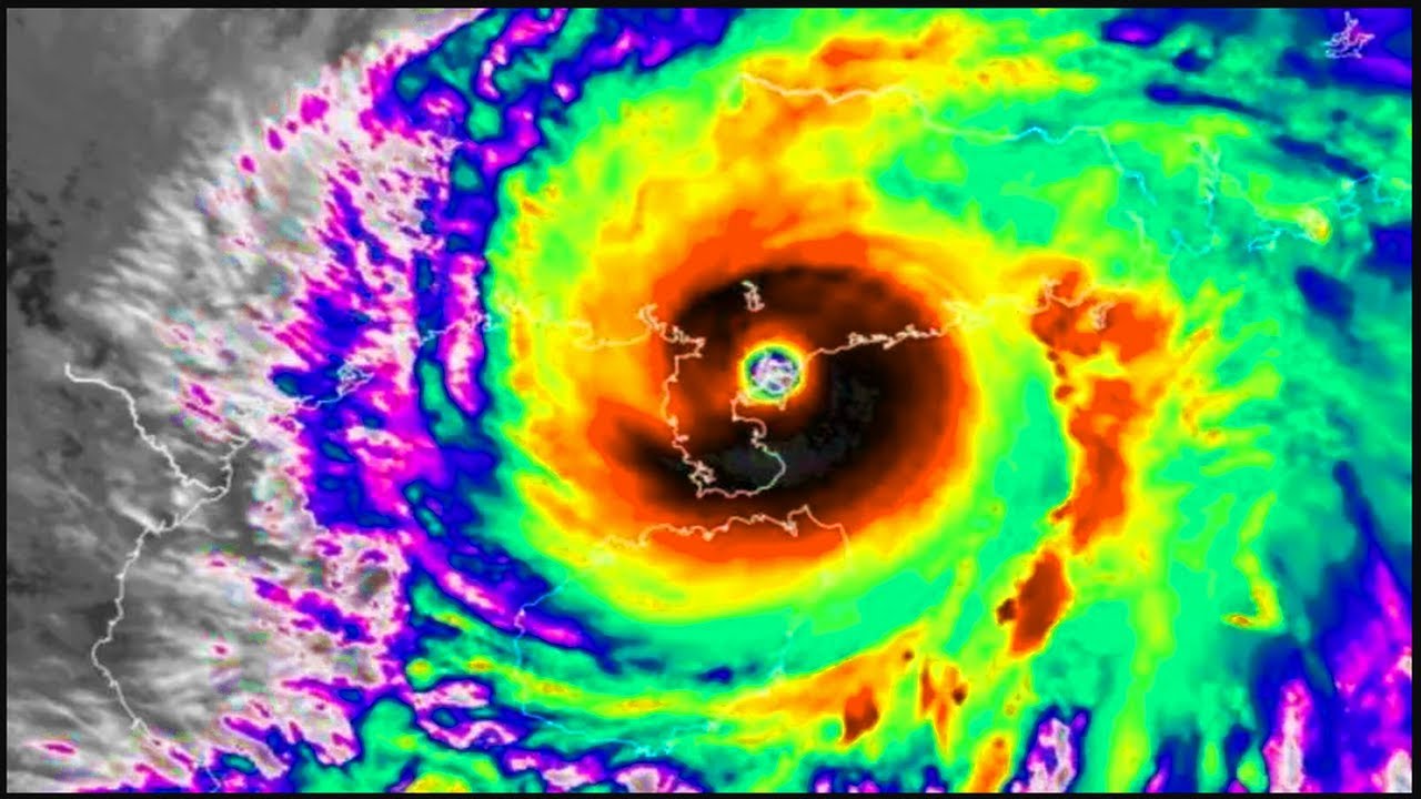 🔴2023年第4号台风“泰利”将登陆广东,广东沿海现在狂风暴雨、电闪雷鸣,提醒大家做好台风防御措施,注意安全! 🌍 - YouTube