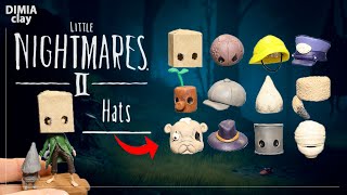 All MONO’s HATS made of plasticine: Little Nightmares 2 by Dimia Clay