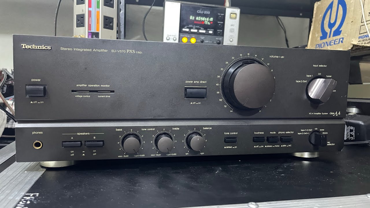Technics SU-V570 PXS Cap Amplifier Price In Hindi 9811204032