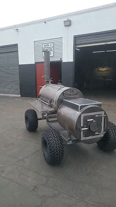The perfect offset smoker #sgmetalworks #offset #bbq #smoker  #bbqsmoker  www.sgmetalworks.com