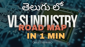 vlsi roadmap in 1min||vlsi roadmap in telugu||vlsi vth prakash
