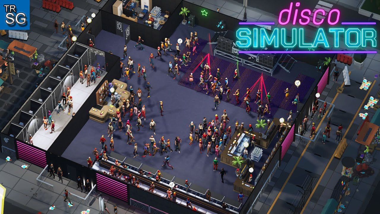 Build and Manage your Own Club from Scratch - Disco Simulator Gameplay!