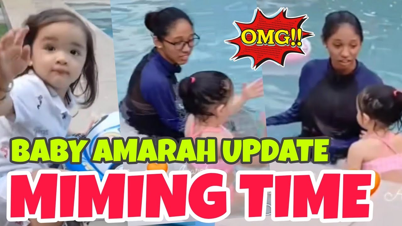 BABY AMARAH UPDATE | ENJOY MALIGO SA POOL WITH ATE.. KAGIGIL PROMISE..