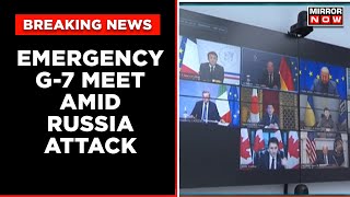 G7 Emergency Meet Post Escalated Russia Attack | Zelenskyy Demands Air Shield For Ukraine | Breaking