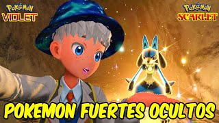 ✨ LOCALIZACION de 3 POKEMON OCULTOS *MUY FUERTES* en POKEMON ESCARLATA y POKEMON PURPURA