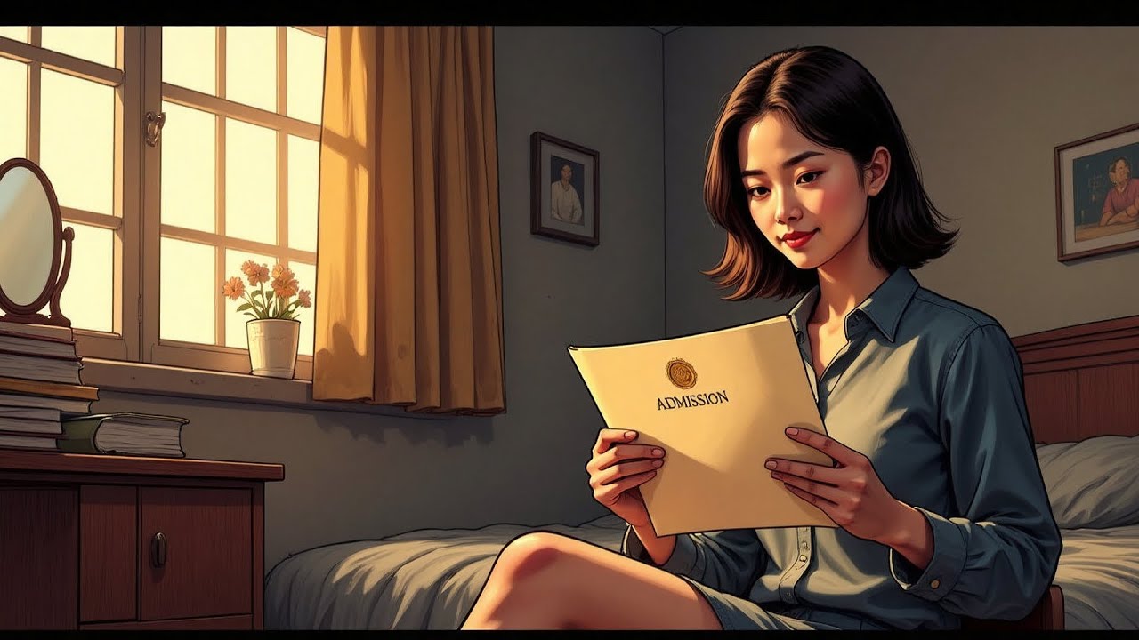 Renacida el día en que recibí la carta de admisión a la universidad, me guardé la noticia para...