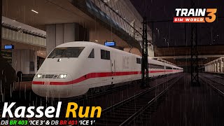 Kassel Run : Schnellfahrstrecke Kassel - Würzburg : Train Sim World 3 [4K 60FPS]