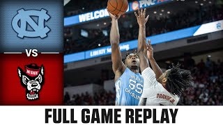 North Carolina vs. NC State Full Game Replay | 2023-24 ACC Men’s Basketball