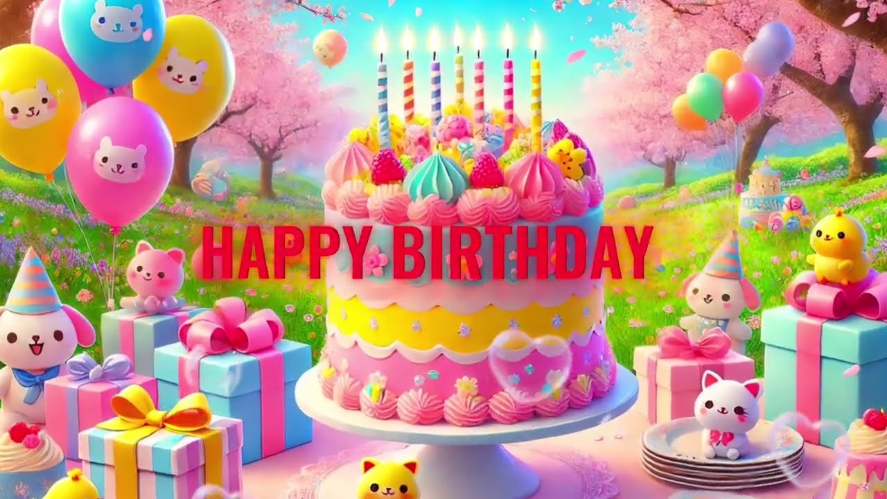 Spring Birthday 🎂🌸 