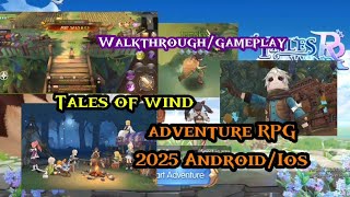 TALES OF WIND:Radiant Rebirth/MMORPG/2025 ANDROID AND IOS/ WALKTHROUGH GAMEPLAY