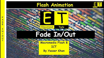 Flash Animation - Skill lesson 4: Zoom in & Fade in/ out