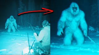 'A White Sasquatch Attacked Me In Alaska' - Fisherman's Encounter With Bigfoot Compilation