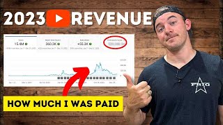 How Much Money Youtube Paid Me in 2023 (Woodworking 80K Subs)