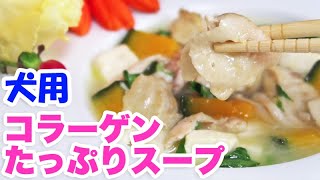 手作り犬ご飯 コラーゲンたっぷりスープ レシピ Youtube