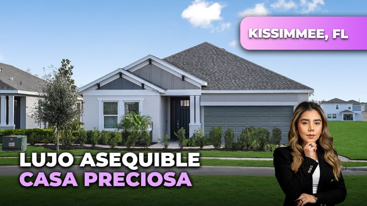 Casas ESPECTACULARES 😍con PRECIOS de OPORTUNIDAD en el proyecto más AMBICIOSO de Kissimmee, Florida