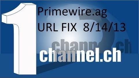 1Channel August 14th URL Issue Fix - XBMC