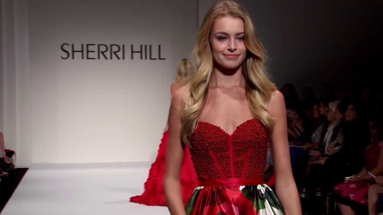 Платья SHERRI HILL - Показ коллекции Spring 2018. Магзин в Москве!