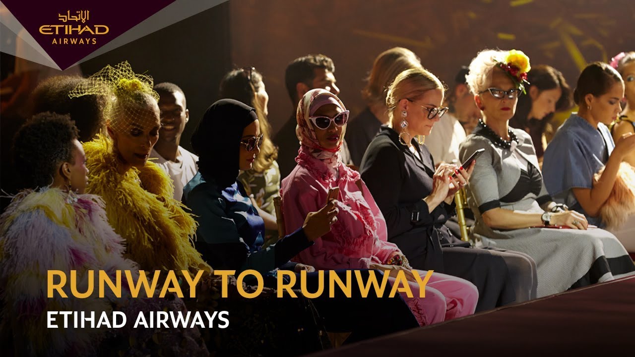 Etihad Airways launches ‘runway to runway’ fashion film