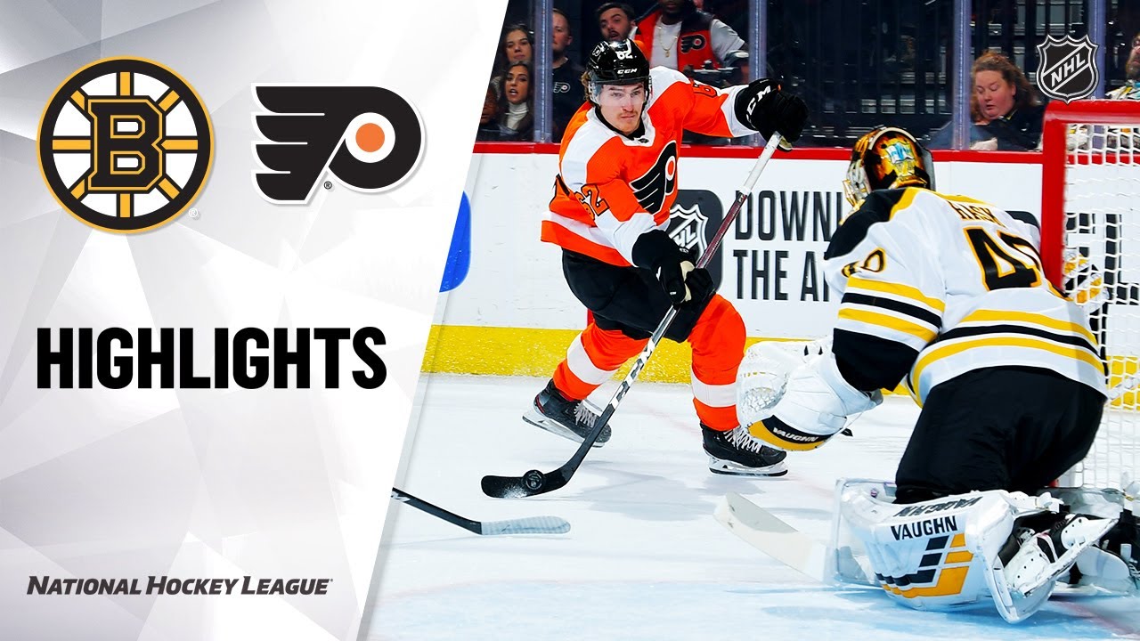 NHL Highlights | Bruins @ Flyers 3/10 