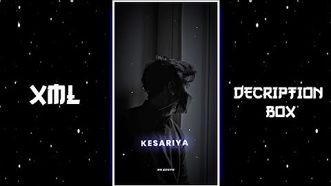 Kesariya X Mc Stan 😈 || New Trending Alight Motion Xml 🔥@SG-EDITS