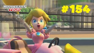 Mario Kart Tour (Online) #154 -Three Purple Miis vs. Three Peaches!