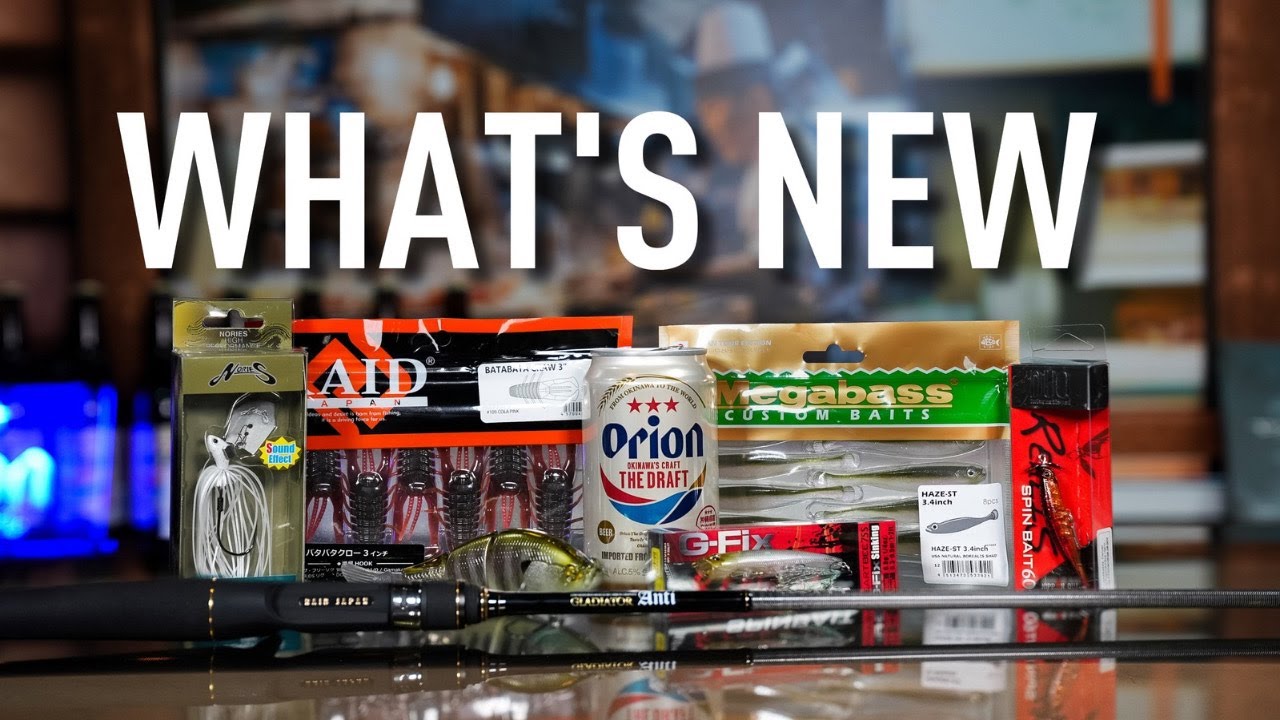 What's New This Week! Megabass, RAID Japan, OSP, Nories, Duo and