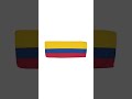 Colombia Flag Inspired Bandeau Tube Bikini Top