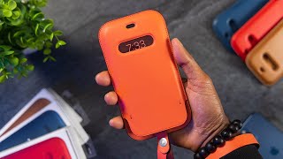 NEW iPhone 12 Mini Leather Sleeve MagSafe Case Review - Unique New Features?