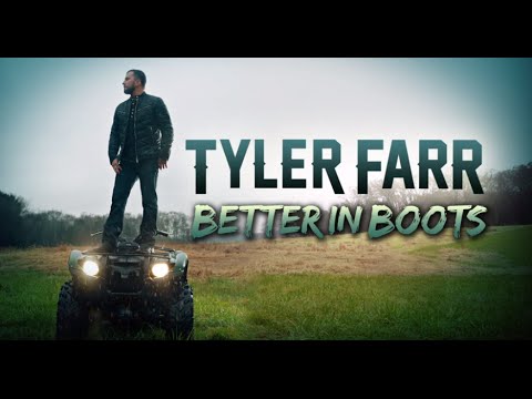 Tyler Farr Better in Boots Lyrics Music Video Suffer in Peace