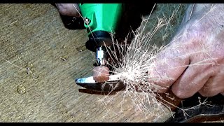 Ножницы по металлу как точить. Sharpened metal shears.