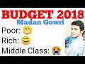 Budget 2018 | Tamil | Review | Madan Gowri | MG Budget 2018 | Tamil | Review | Madan Gowri | MG