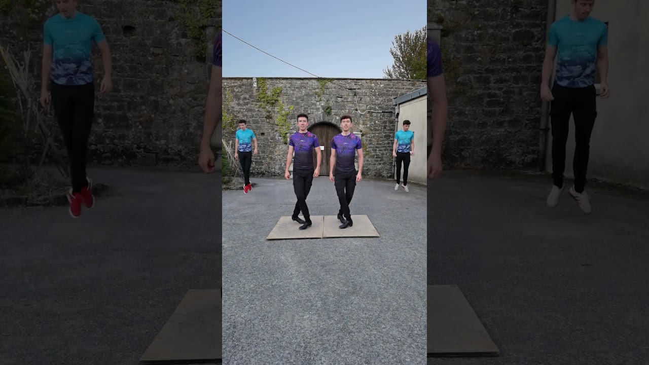 Shuffle Dance vs. Irish Dance - DANCE OFF! (Bad Habits - Ed Sheeran) #badhabits #shuffledance #irish