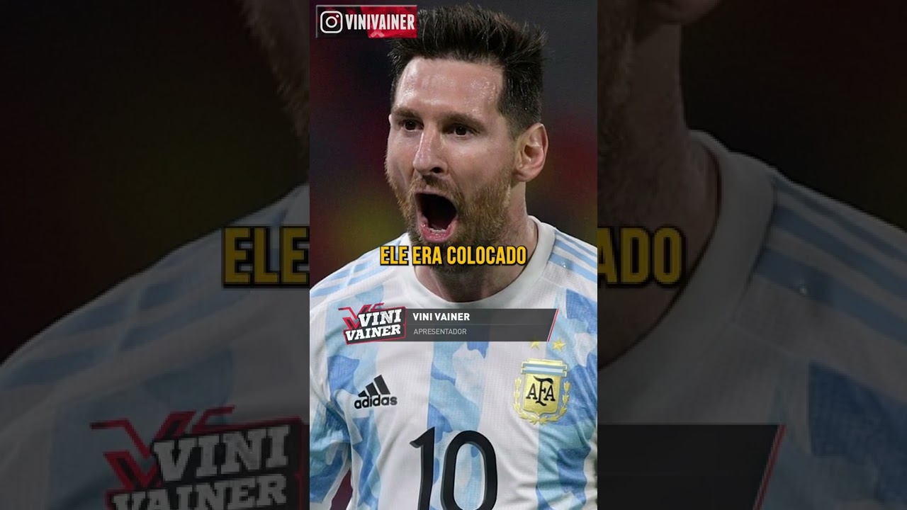 O DIA QUE MESSI SE APOSENTOU DA SELEÇÃO #shorts - YouTube