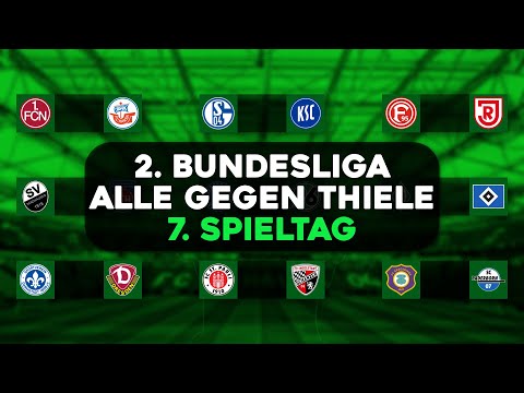 2. Bundesliga Prognose & Tipps 7. Spieltag | ALLE gegen THIELE!