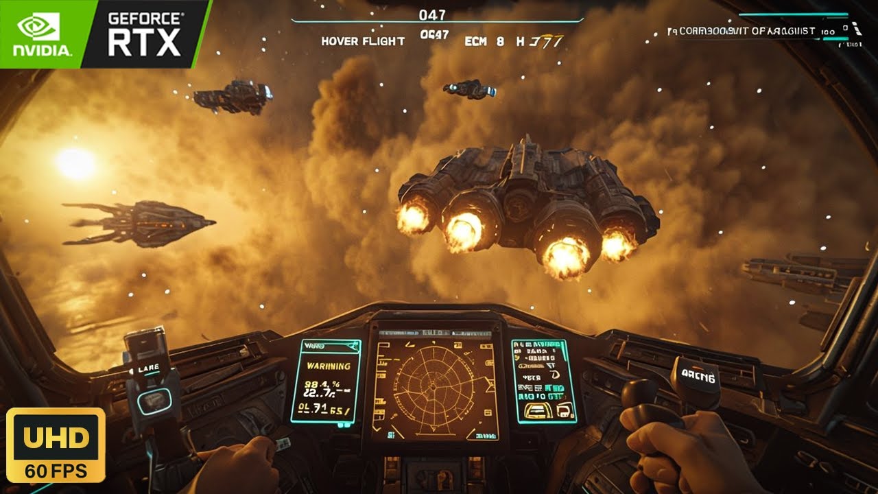 Epic Battle on Venus | Bestest outer space battle?  Immersive 60fps UHD Graphics