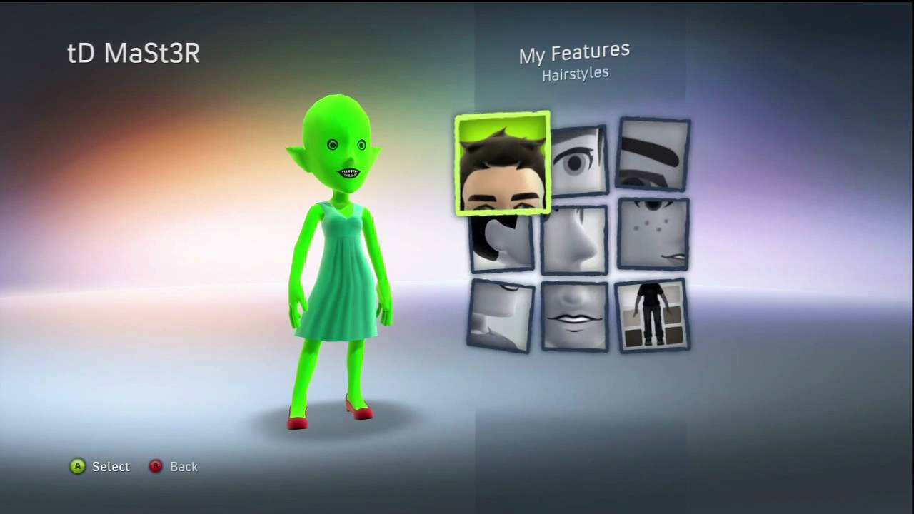 Xbox 360 Avatar Mod HD YouTube