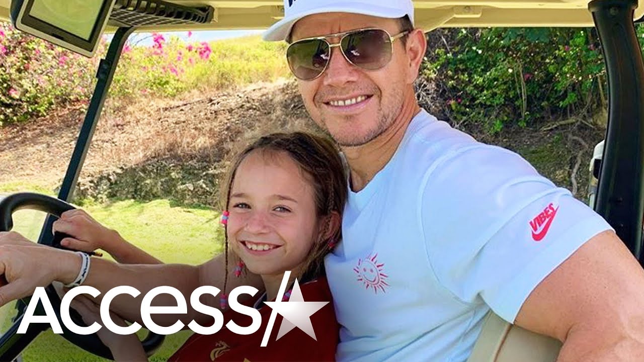 Mark Wahlberg Wears Makeup & Gets Nails Painted By 10-Year-Old Daughter