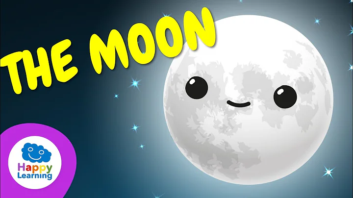 THE MOON | Fun Facts for Kids | Happy Learning 🌕🚀🌟