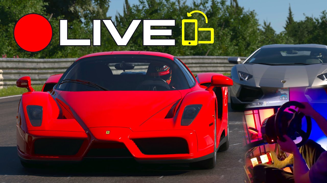 🔴 LIVE: Gran Turismo 7 — Racing at Nürburgring | Wheel POV (Vertical)