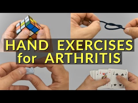 Hand & Finger Exercises for Arthritis. Improve your Function and Dexterity.