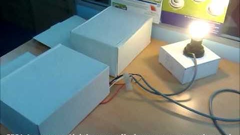 GESA occupancy sensor with design of multiple sensors connected parallel.