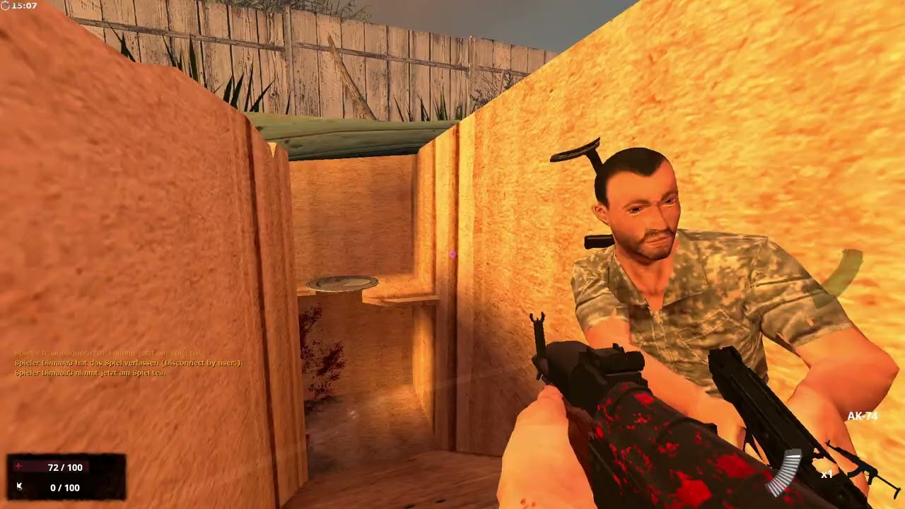 BrainBread 2 Deathmatch Pro Gameplay on Backyard