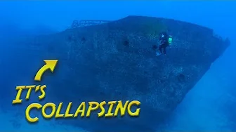 This Beautiful Shipwreck is COLLAPSING!