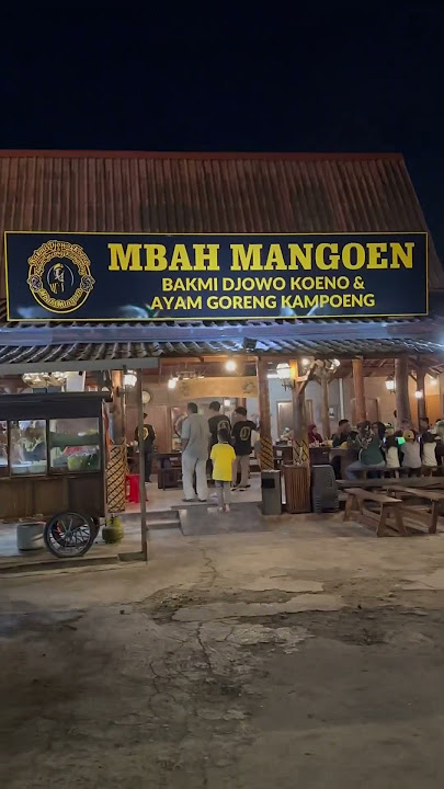 Bakmi Djowo Mbah Mangun: Kuliner Solo