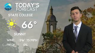 Benjamin Lewbart's Wednesday Morning Forecast (10/7/2026)