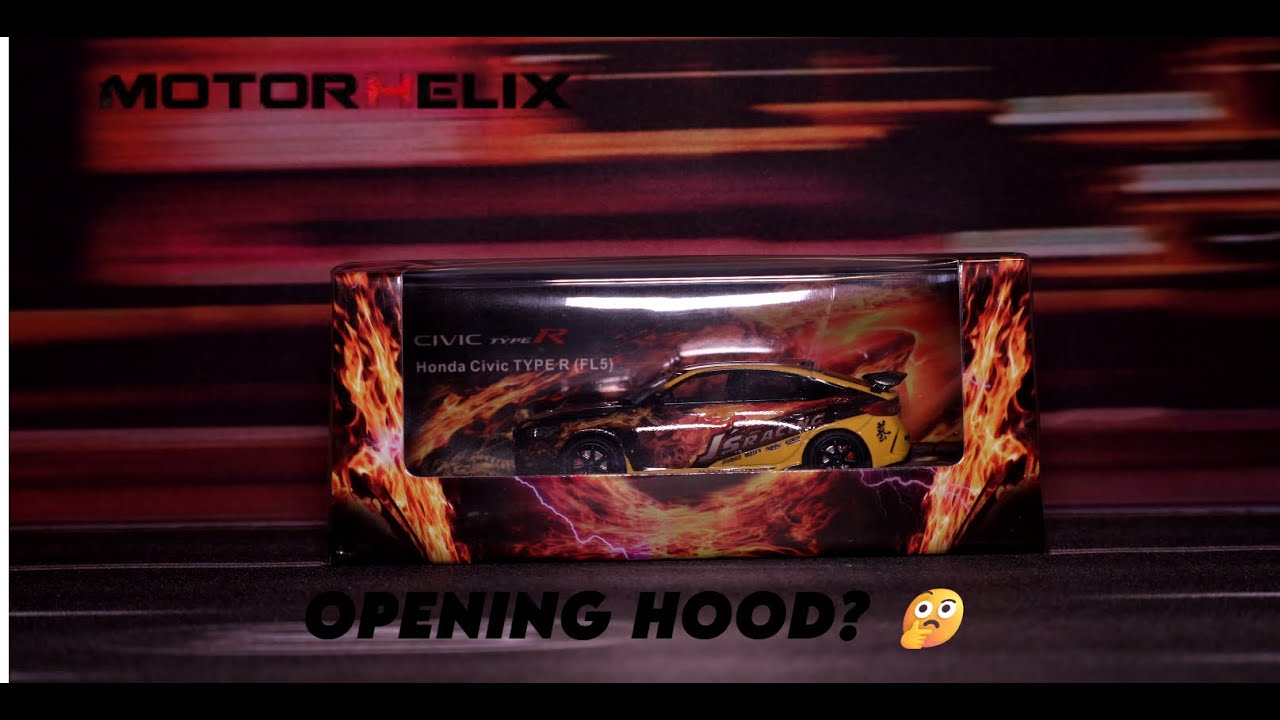 Motorhelix Honda Civic Type R FL5 J's Racing - Opening Hood?🤔 - YouTube