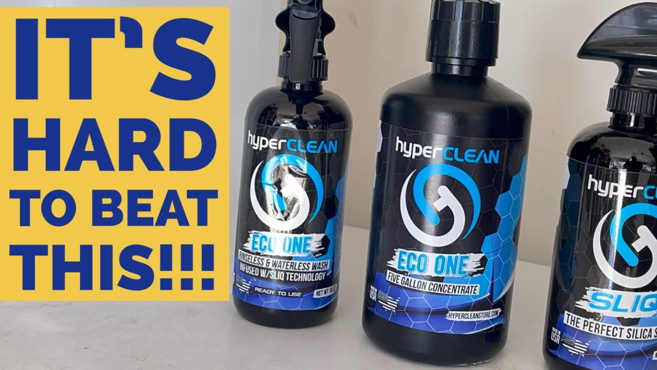 Hyper Clean ECO ONE/ Waterless/ Rinseless Wash/ One of The Best!/ Auto